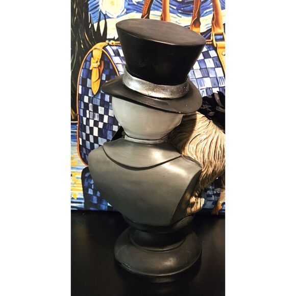 NWT - Midnight Fright Halloween Bride & Groom Bust - Picture 7 of 9